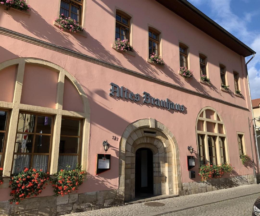 Hotel Altes Brauhaus à Weißenfels Extérieur photo